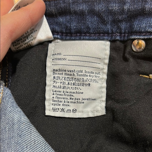 Ag Adriano Goldschmied Blue Skinny Jeans Faded Style - Picture 8 of 9